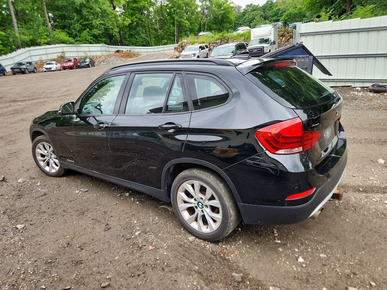 2014 Bmw X1 Xdrive28i Черный vin: WBAVL1C59EVY17064
