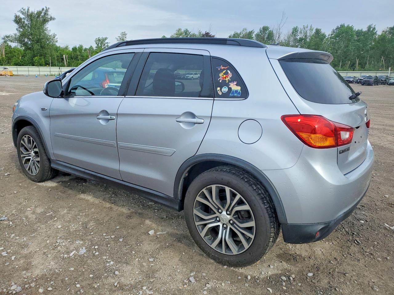 2016 Mitsubishi Outlander Sport Sel Silver vin: JA4AR4AW1GZ056310