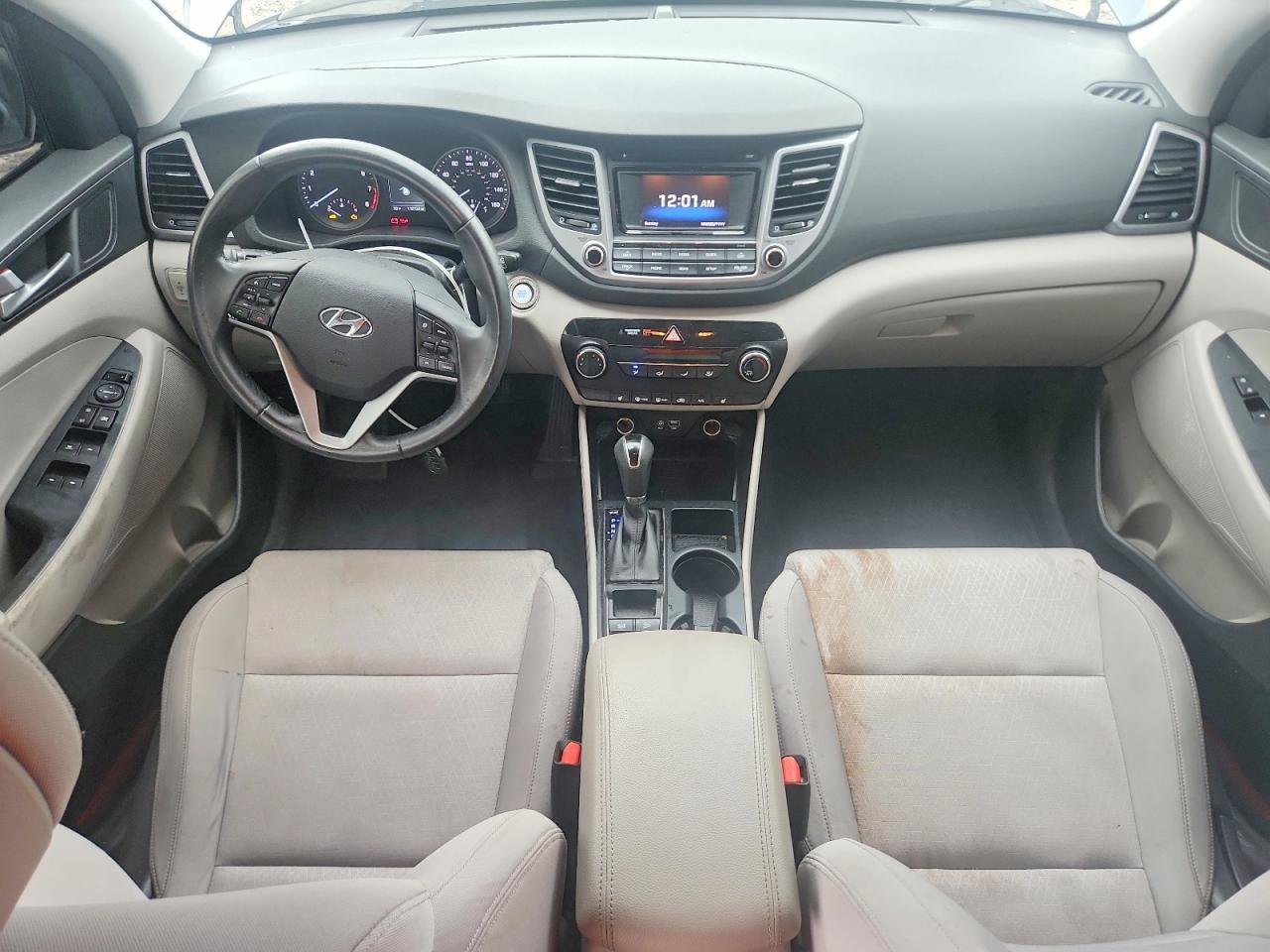 2017 Hyundai Tucson Sport Gray vin: KM8J3CA22HU265032