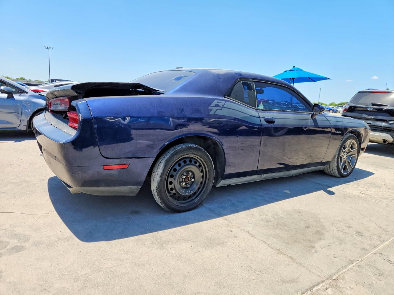 2013 Dodge Challenger R/t Синий vin: 2C3CDYBTXDH565997