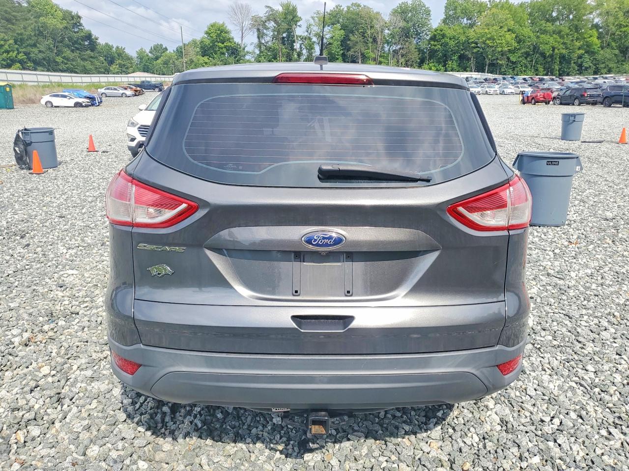 2015 Ford Escape S Gray vin: 1FMCU0F73FUA42150