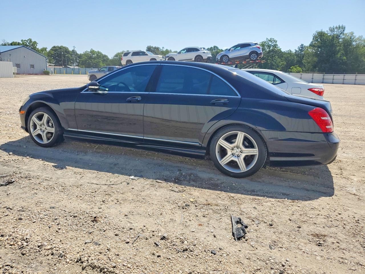 2008 Mercedes-benz S 550 Black vin: WDDNG71X78A230815