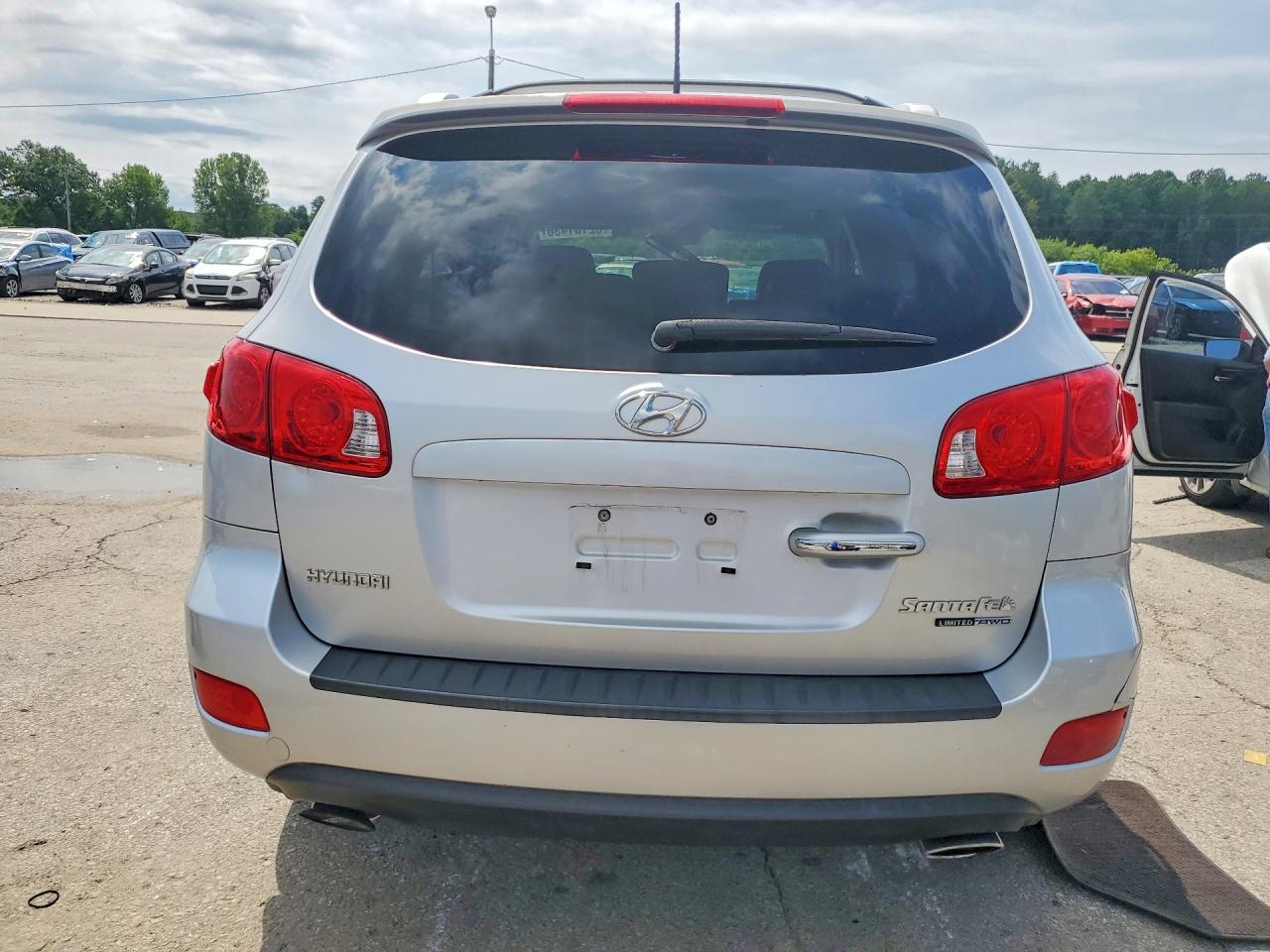 2008 Hyundai Santa Fe Se Silver vin: 5NMSH73E38H198067