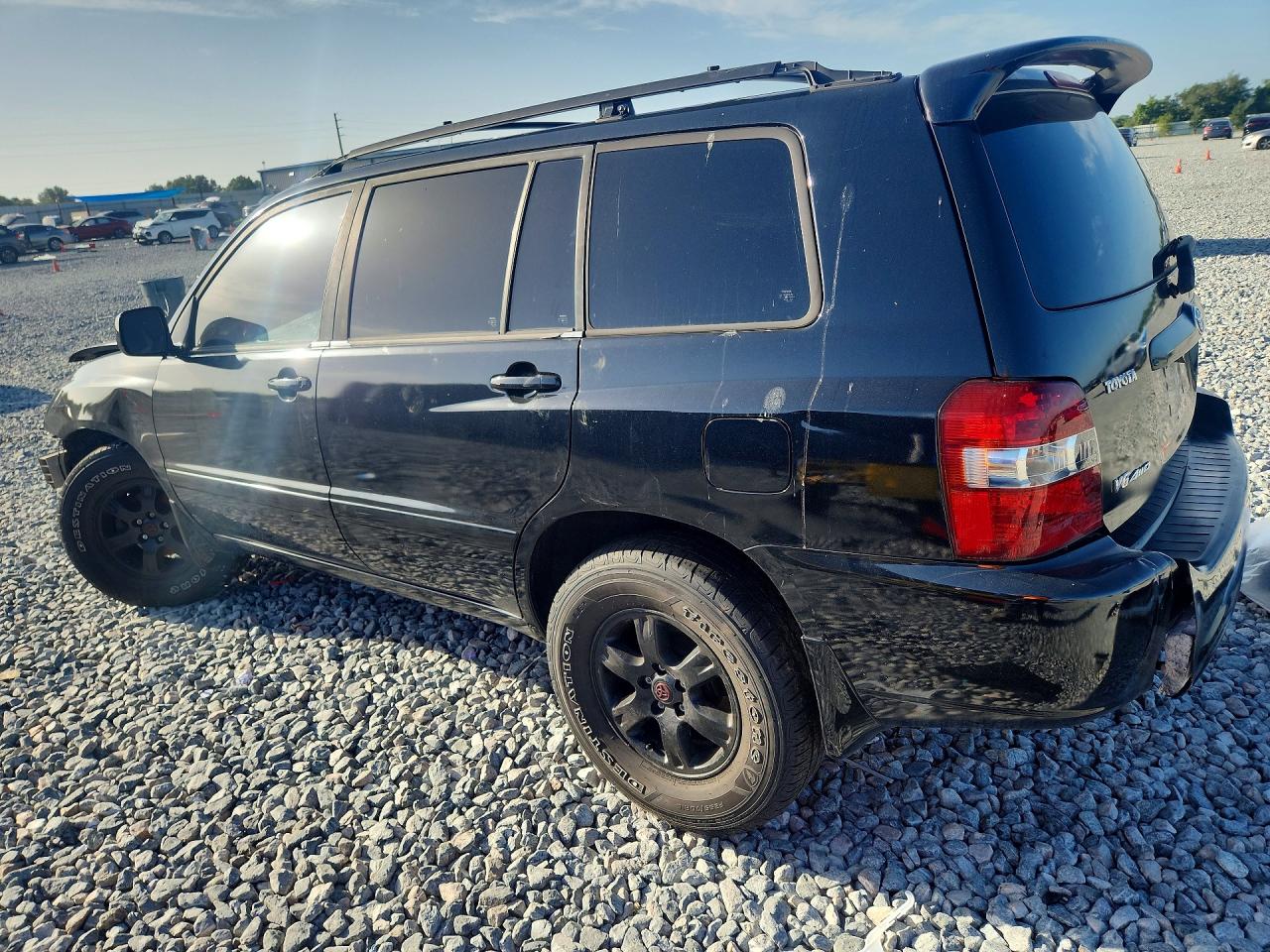 2006 Toyota Highlander Limited Black vin: JTEEP21A160155343