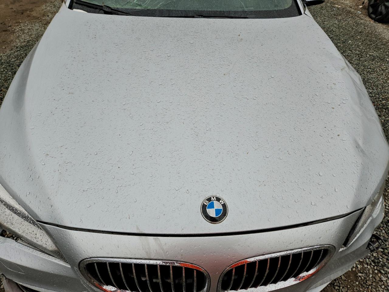 2015 Bmw 750 I Silver vin: WBAYA8C50FD825489