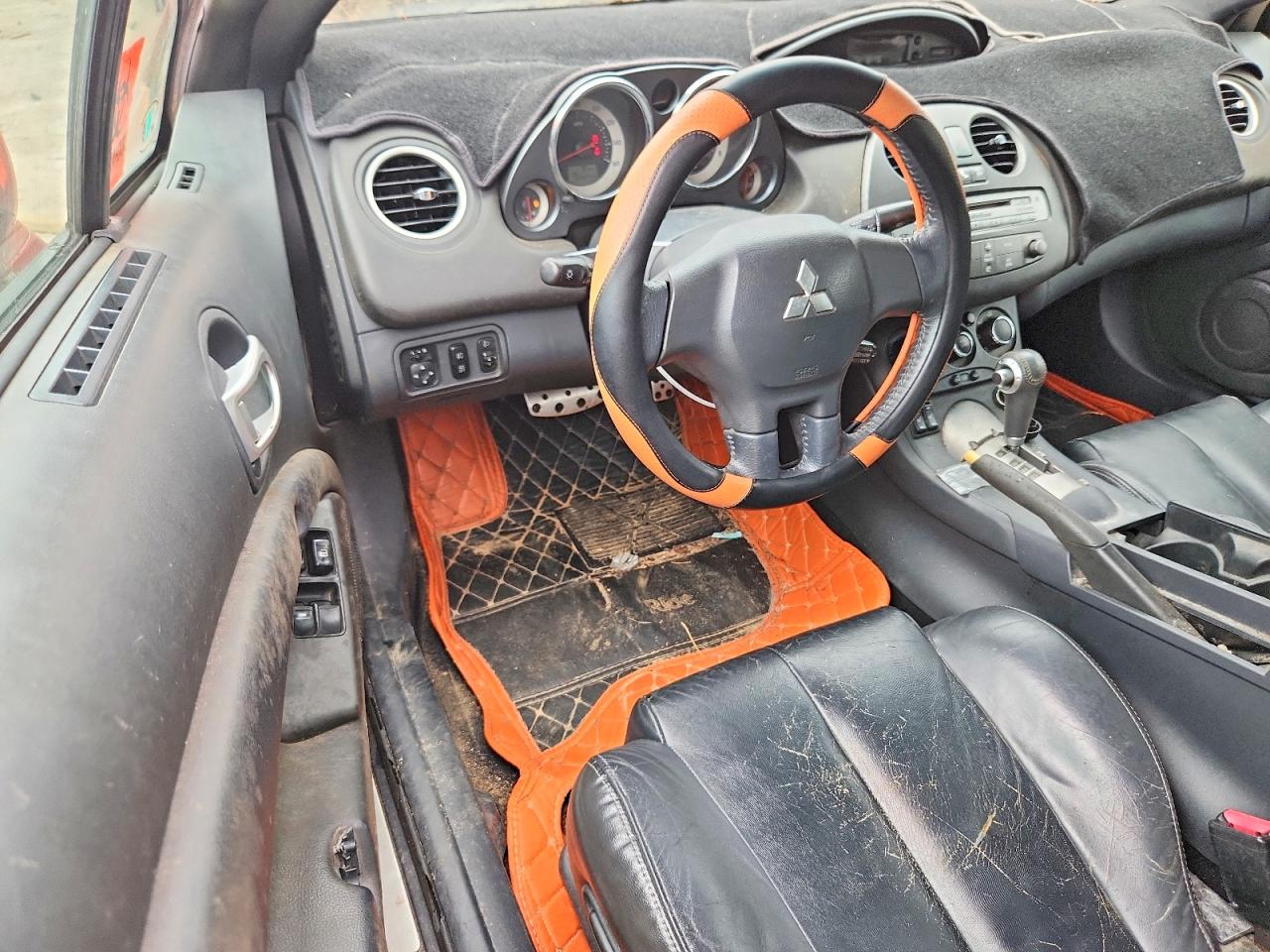 2012 Mitsubishi Eclipse Spyder Gs Orange vin: 4A37L5EFXCE005842