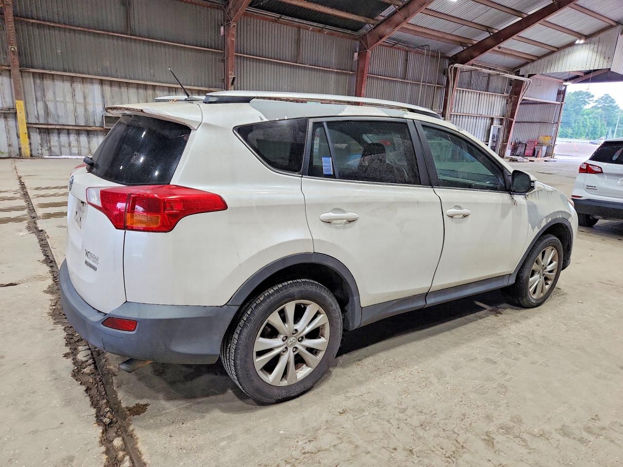 2013 Toyota Rav4 Limited White vin: 2T3YFREV4DW009179