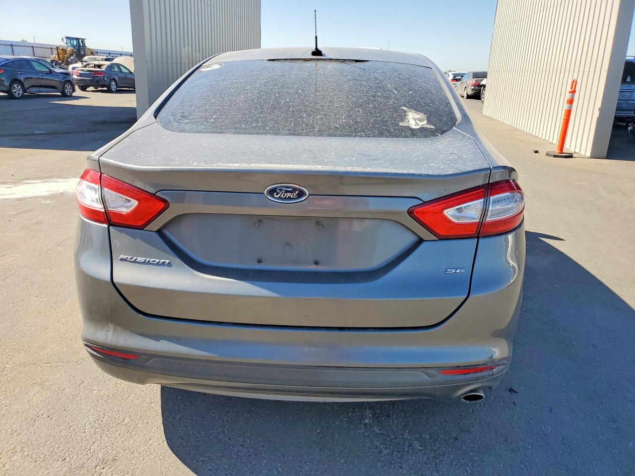 2014 Ford Fusion Se Gray vin: 3FA6P0H73ER379953