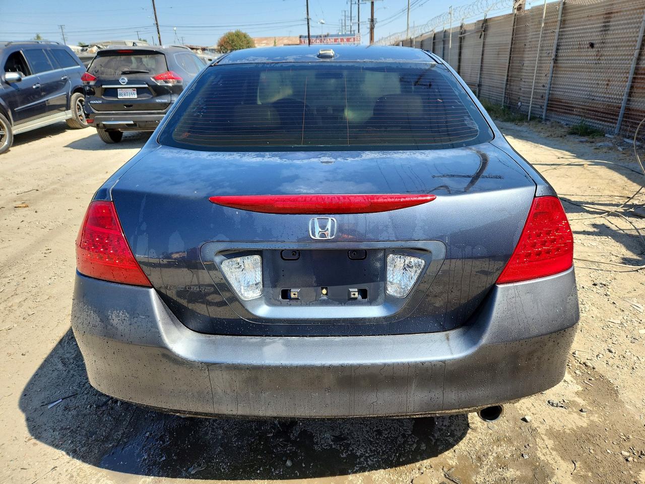 2007 Honda Accord Ex Gray vin: 1HGCM56887A175467