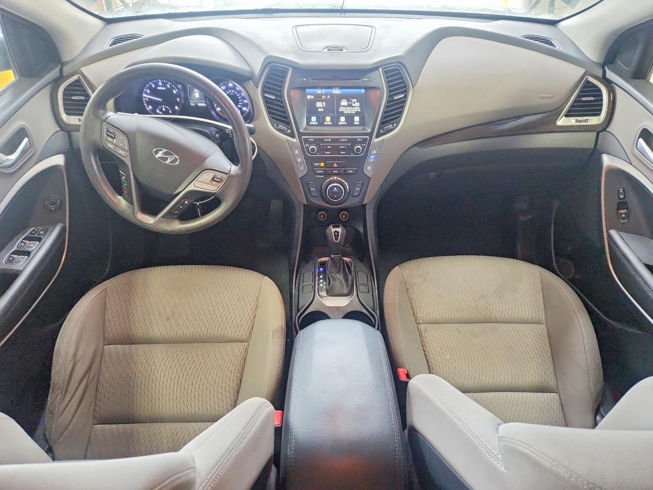 2017 Hyundai Santa Fe Se Blue vin: KM8SMDHF7HU190750