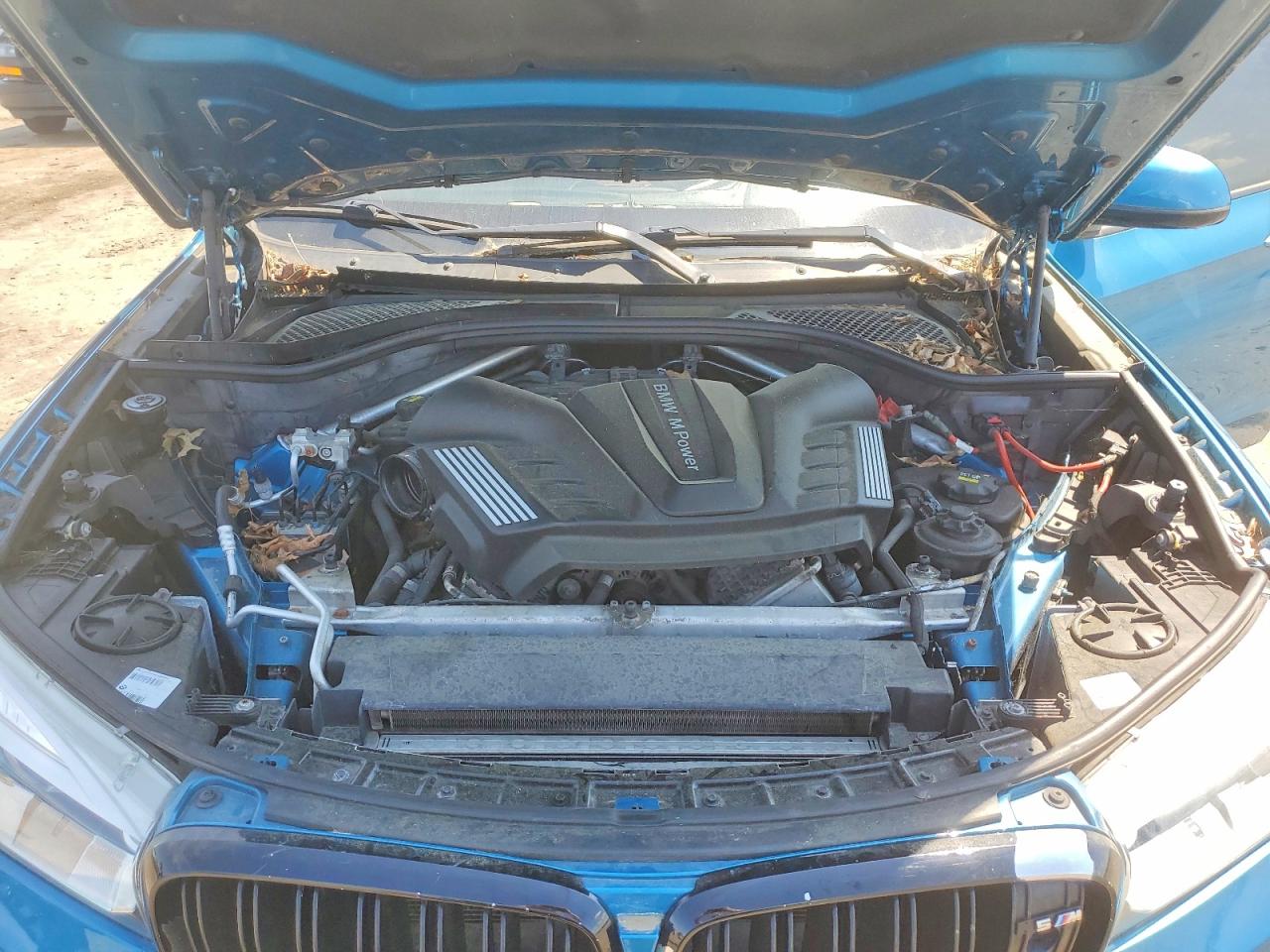 2015 Bmw X5 M Blue vin: 5YMKT6C56F0C89401