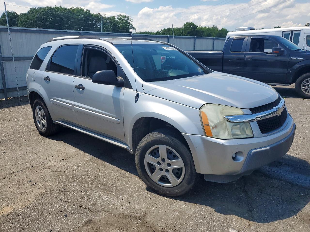 2005 Chevrolet Equinox Ls Gray vin: 2CNDL13F356197108