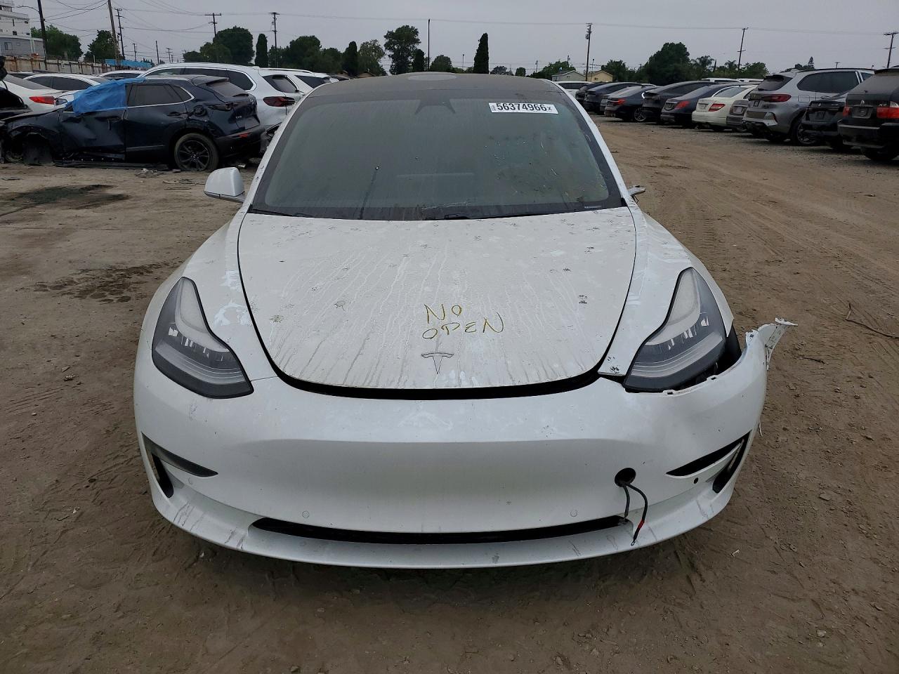 2020 Tesla Model 3 Белый vin: 5YJ3E1EA5LF598405