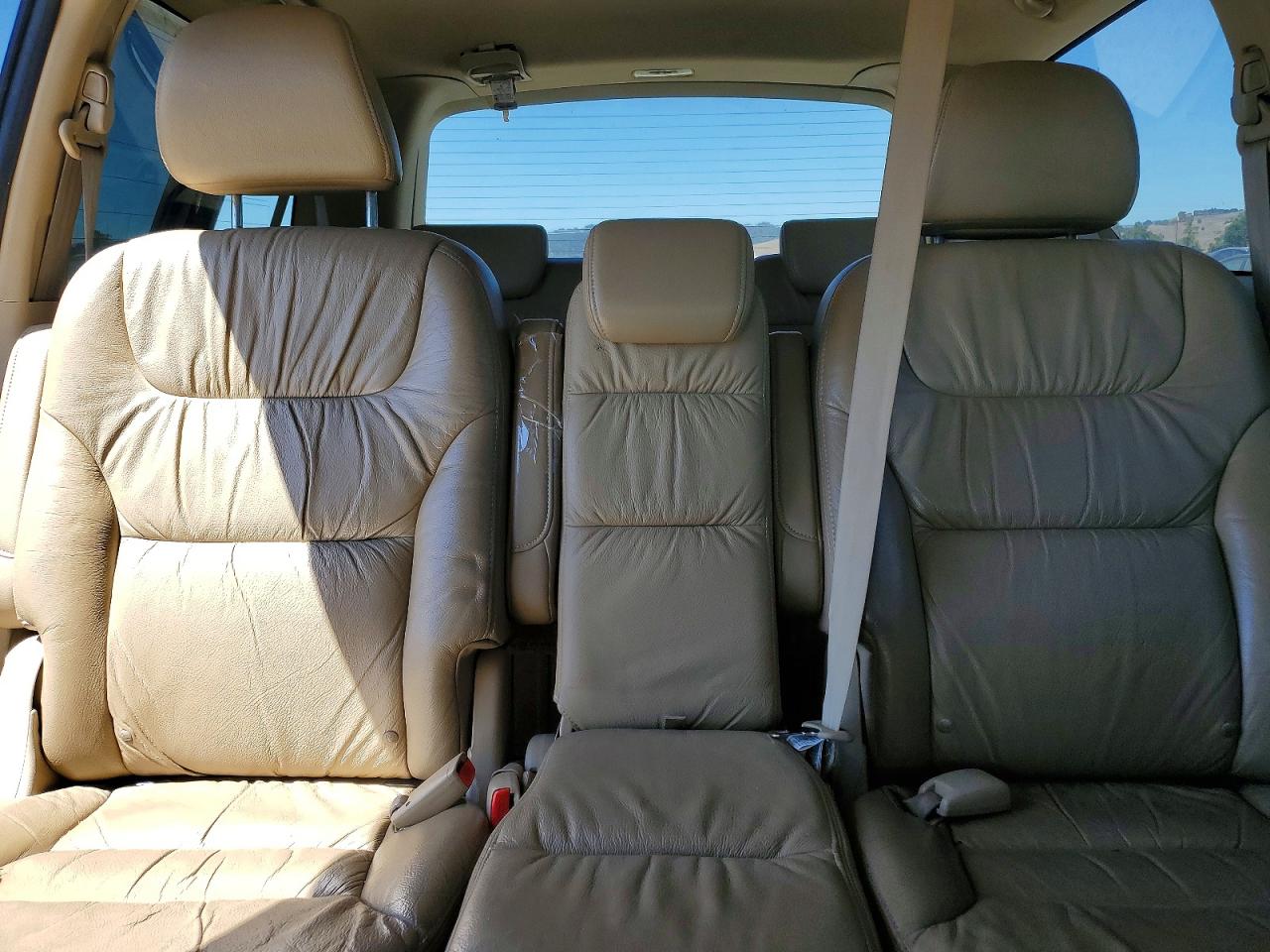 2008 Honda Odyssey Exl White vin: 5FNRL38648B112791