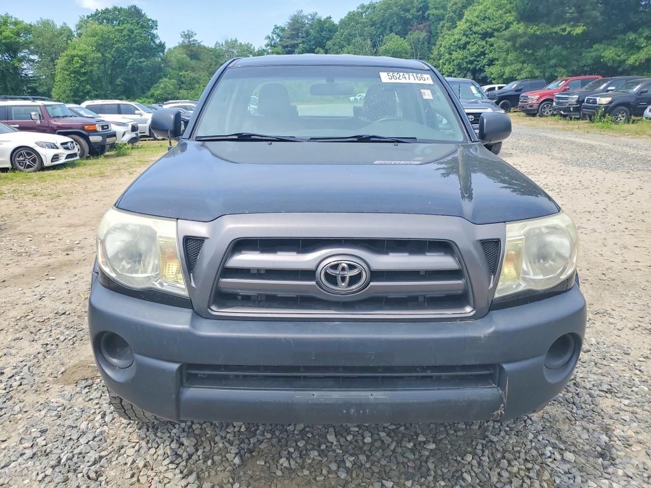 2010 Toyota Tacoma Access Cab Black vin: 5TEUU4EN8AZ697808