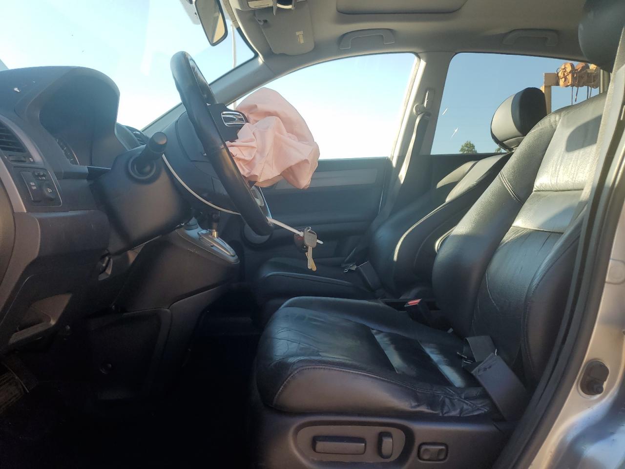 2008 Honda Cr-v Exl Silver vin: JHLRE48778C047637