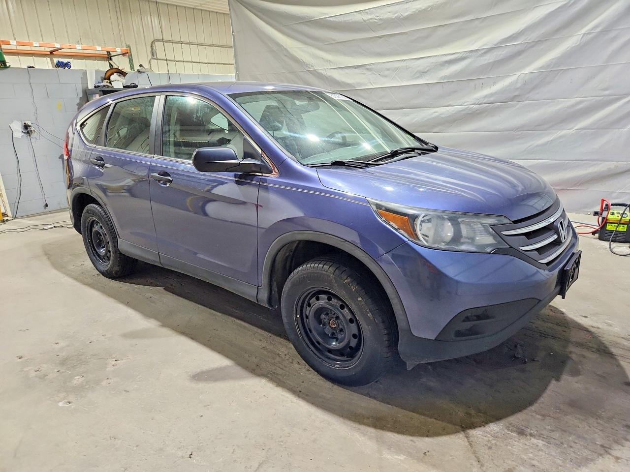 2013 Honda Cr-v Lx Blue vin: 2HKRM4H38DH641343