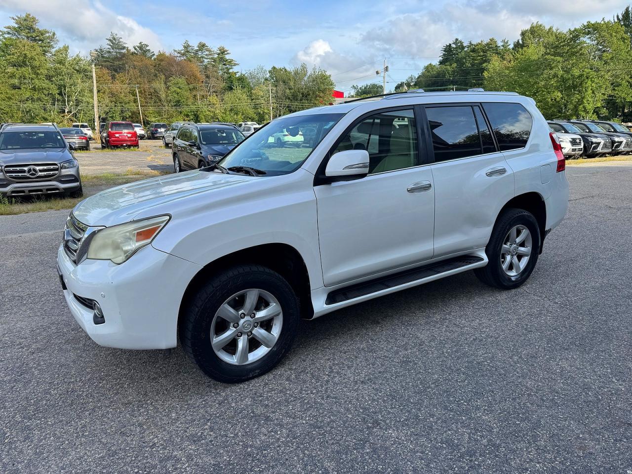 2010 Lexus Gx 460 White vin: JTJBM7FX6A5005845