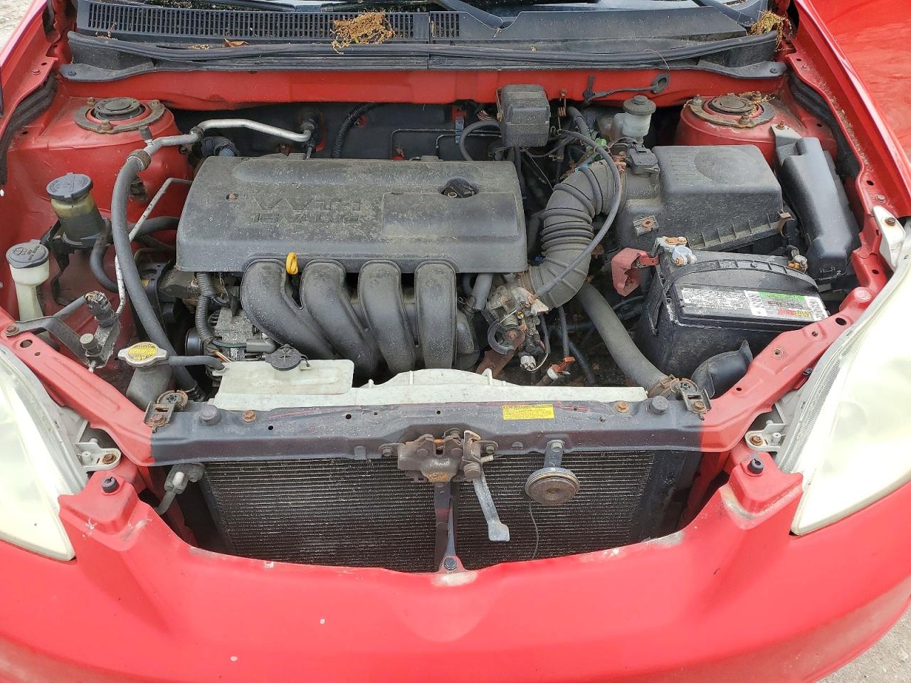 2003 Toyota Corolla Matrix Xr Красный vin: 2T1KR32E73C047058
