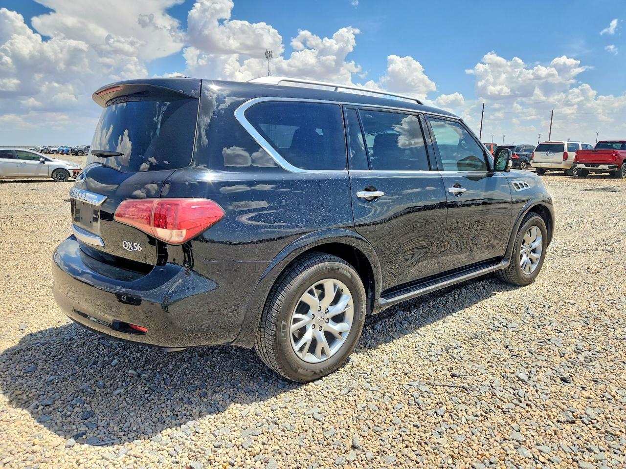 2013 Infiniti Qx56 Base Black vin: JN8AZ2NE4D9040159
