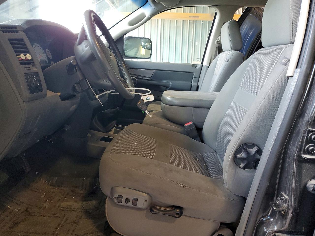 2007 Dodge Ram 2500 Черный vin: 3D7KS29C47G715239