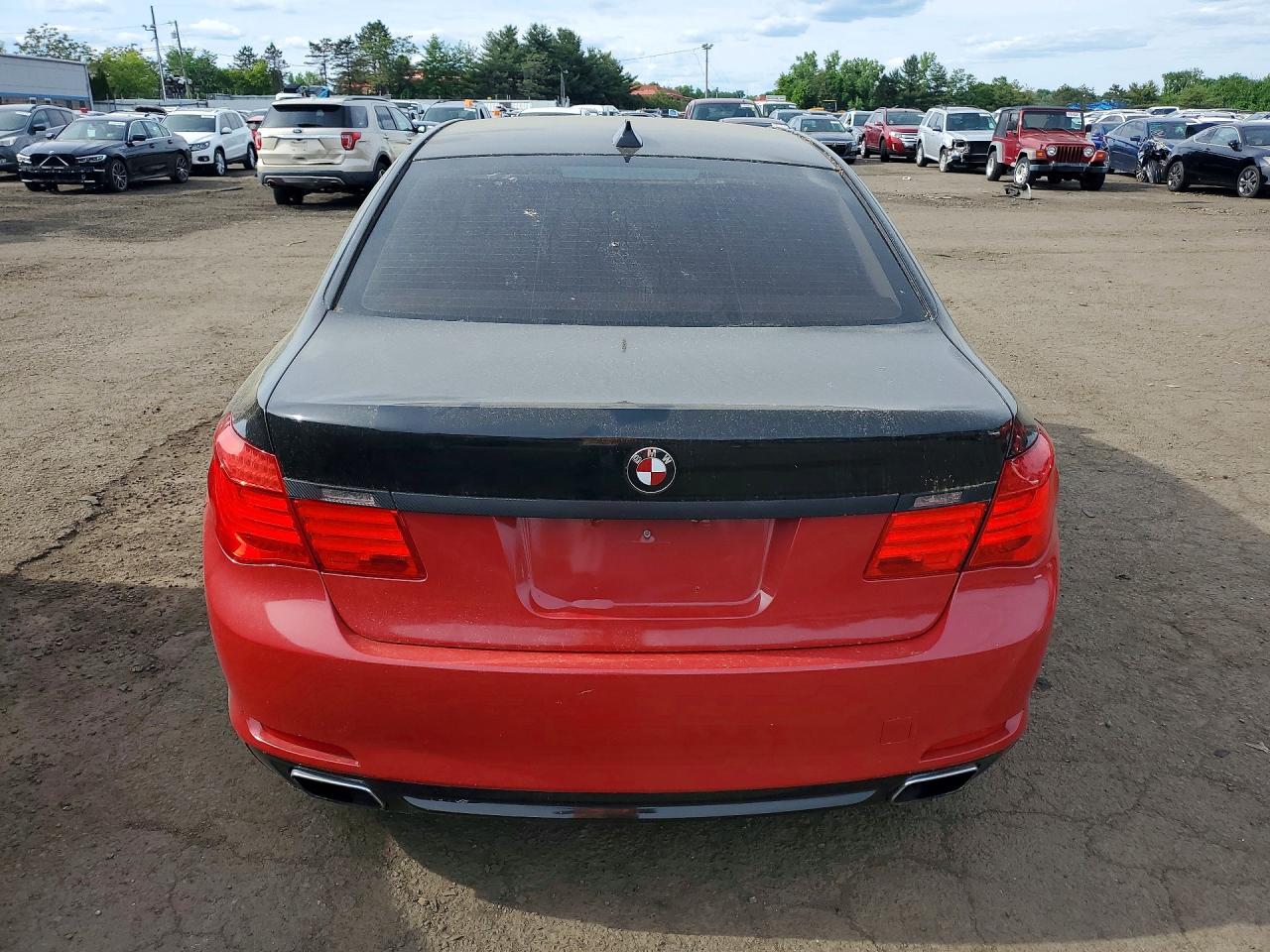 2012 Bmw 750 Lxi Two Tone vin: WBAKC8C54CC434718