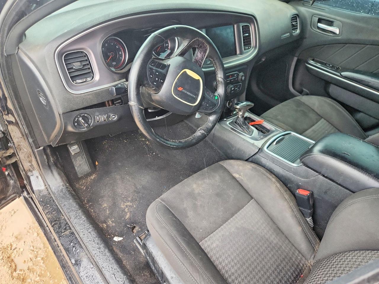 2019 Dodge Charger Scat Pack Black vin: 2C3CDXGJ3KH644667