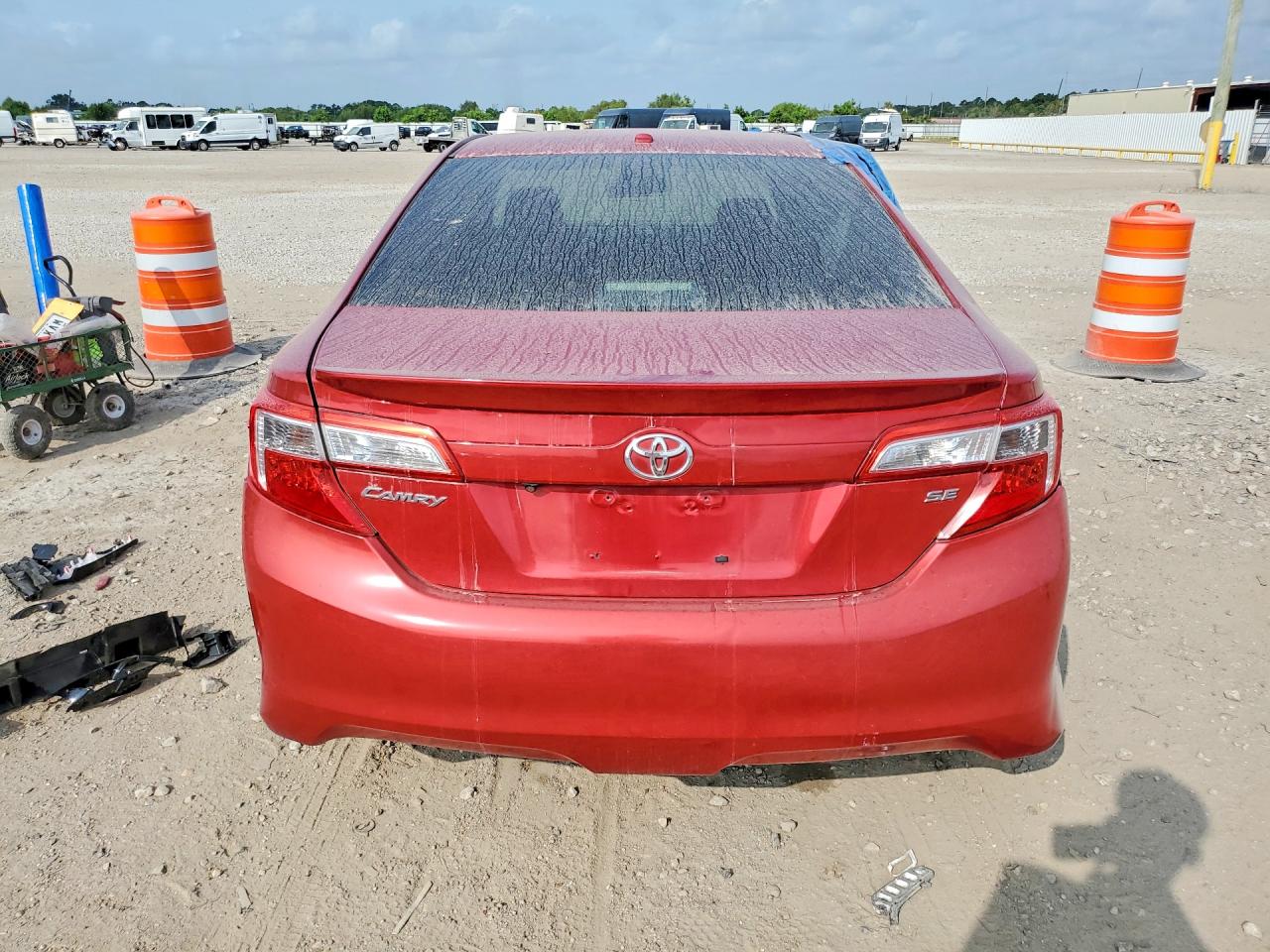 2012 Toyota Camry Se Sport Limited Edition Red vin: 4T1BF1FK2CU620301