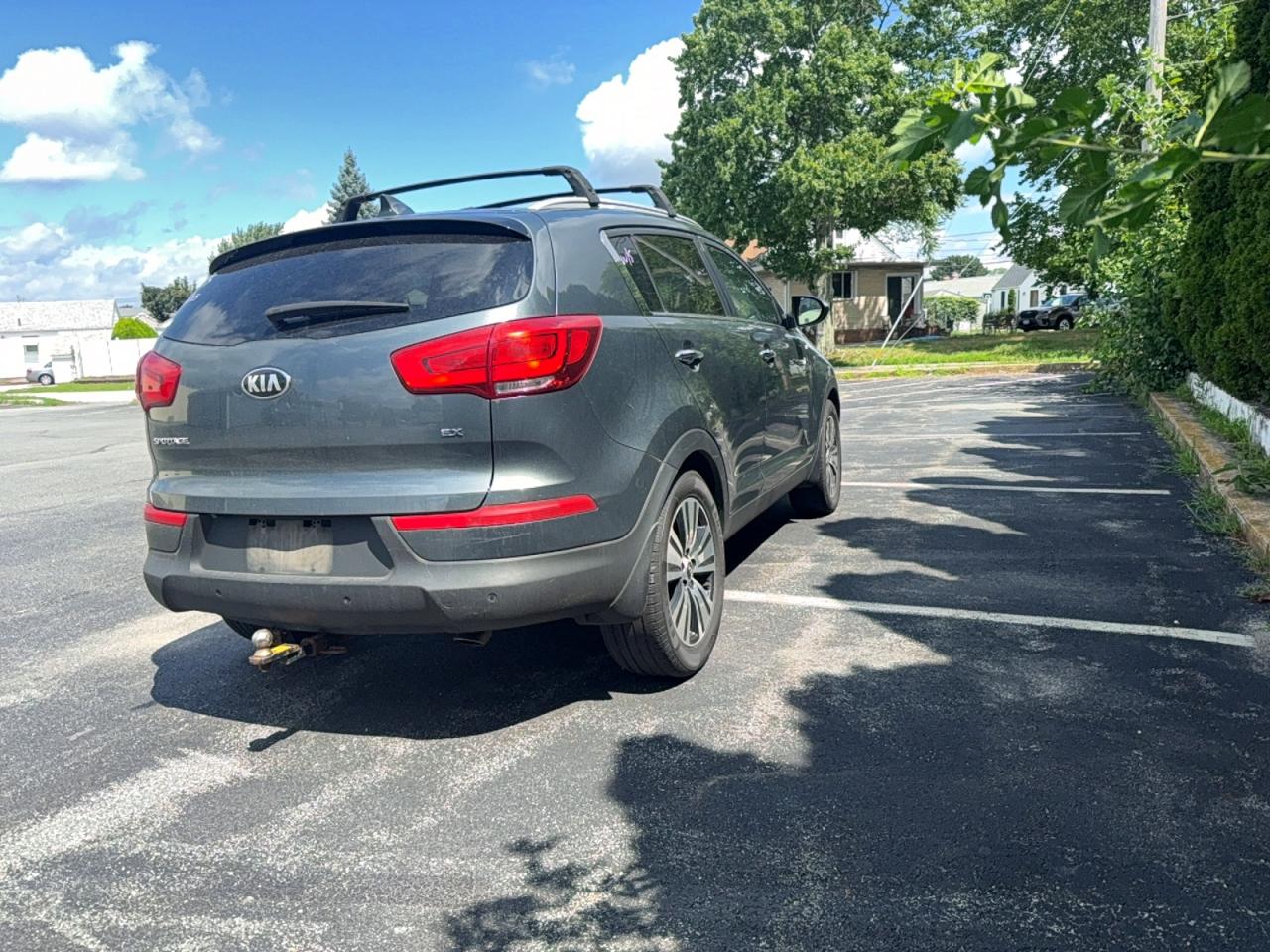 2015 Kia Sportage Ex Серый vin: KNDPCCAC6F7718670