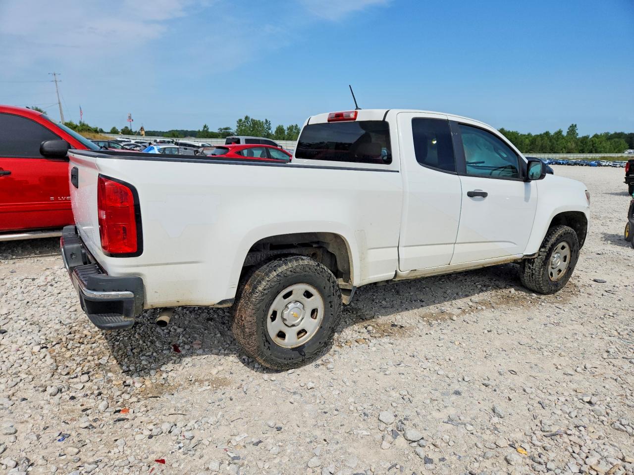 2015 Chevrolet Colorado White vin: 1GCHSAEA2F1217797