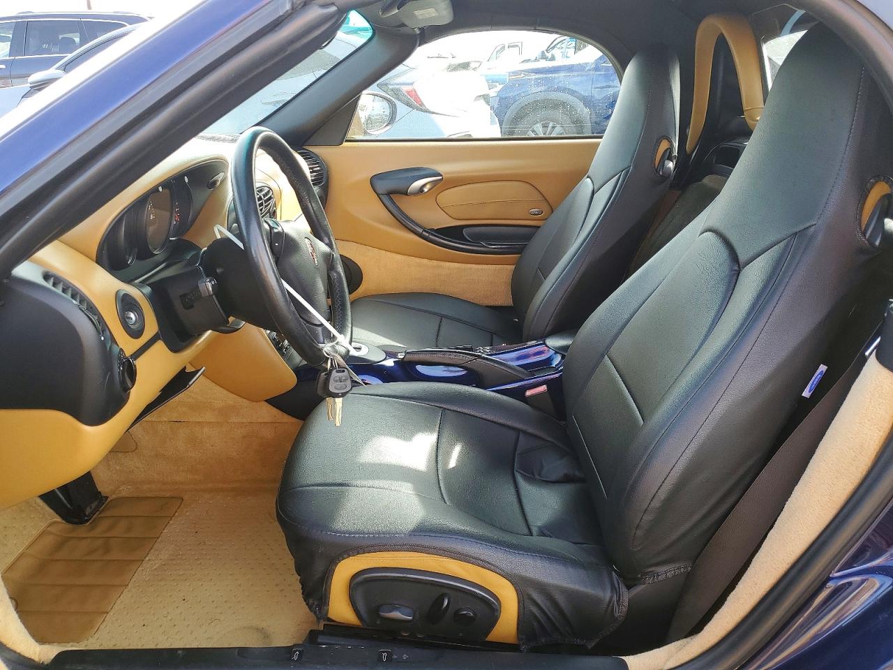 2001 Porsche Boxster Blue vin: WP0CA29831S620183