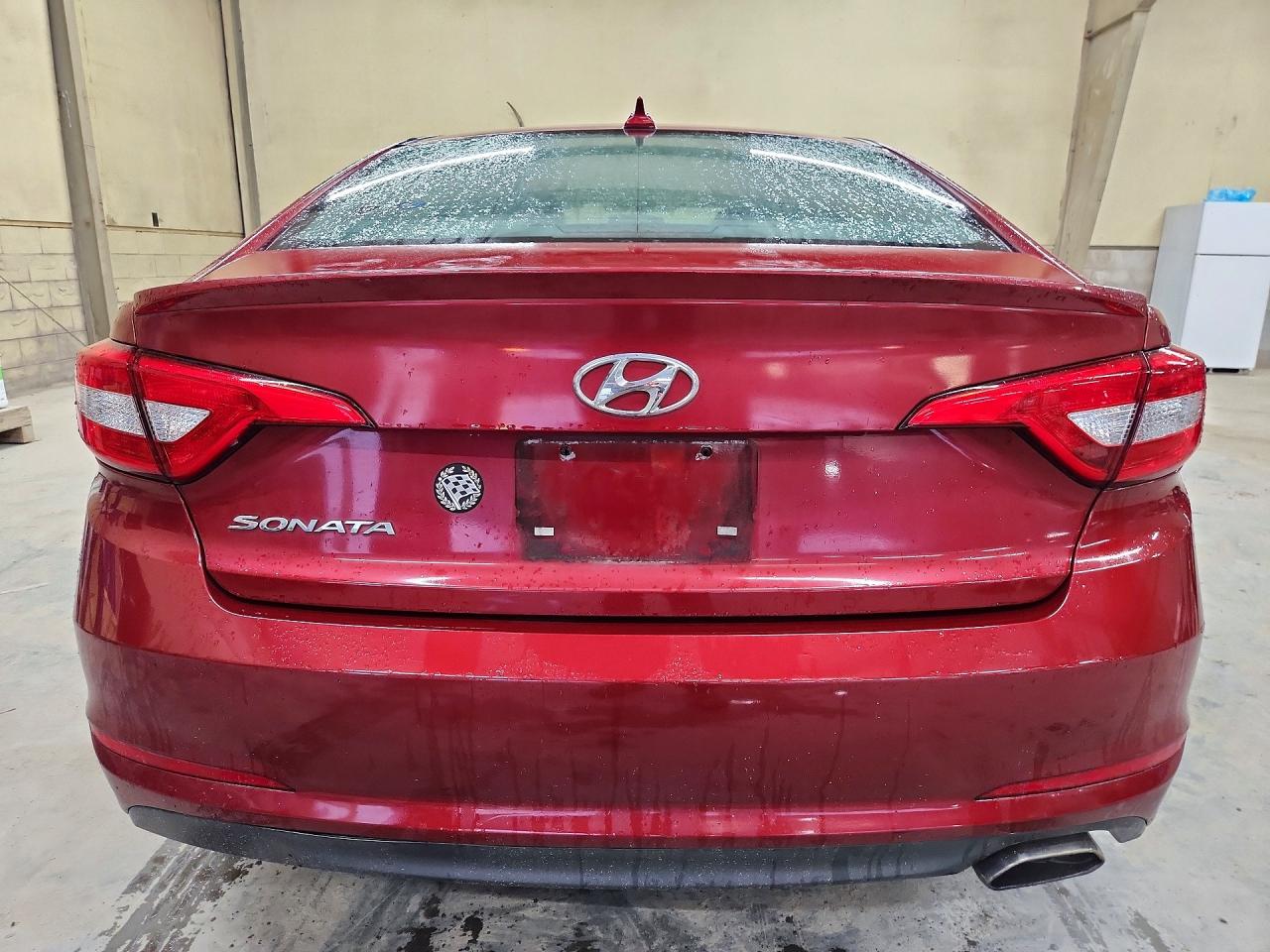 2015 Hyundai Sonata Se Red vin: 5NPE24AF1FH142105