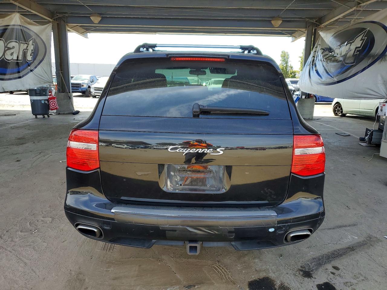 2008 Porsche Cayenne S Черный vin: WP1AB29P38LA34484