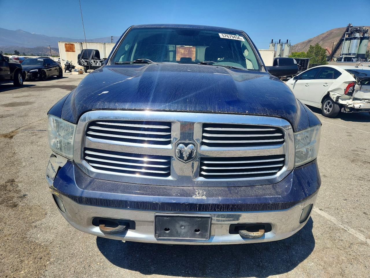 2013 Ram 1500 Slt Blue vin: 1C6RR7LT0DS699546