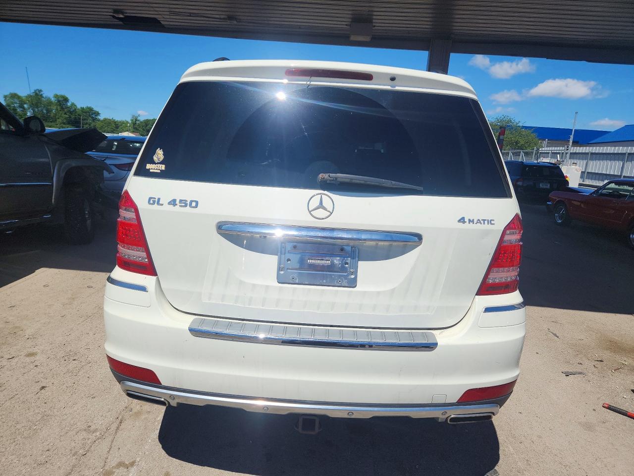 2010 Mercedes-benz Gl 450 4matic White vin: 4JGBF7BE0AA561251
