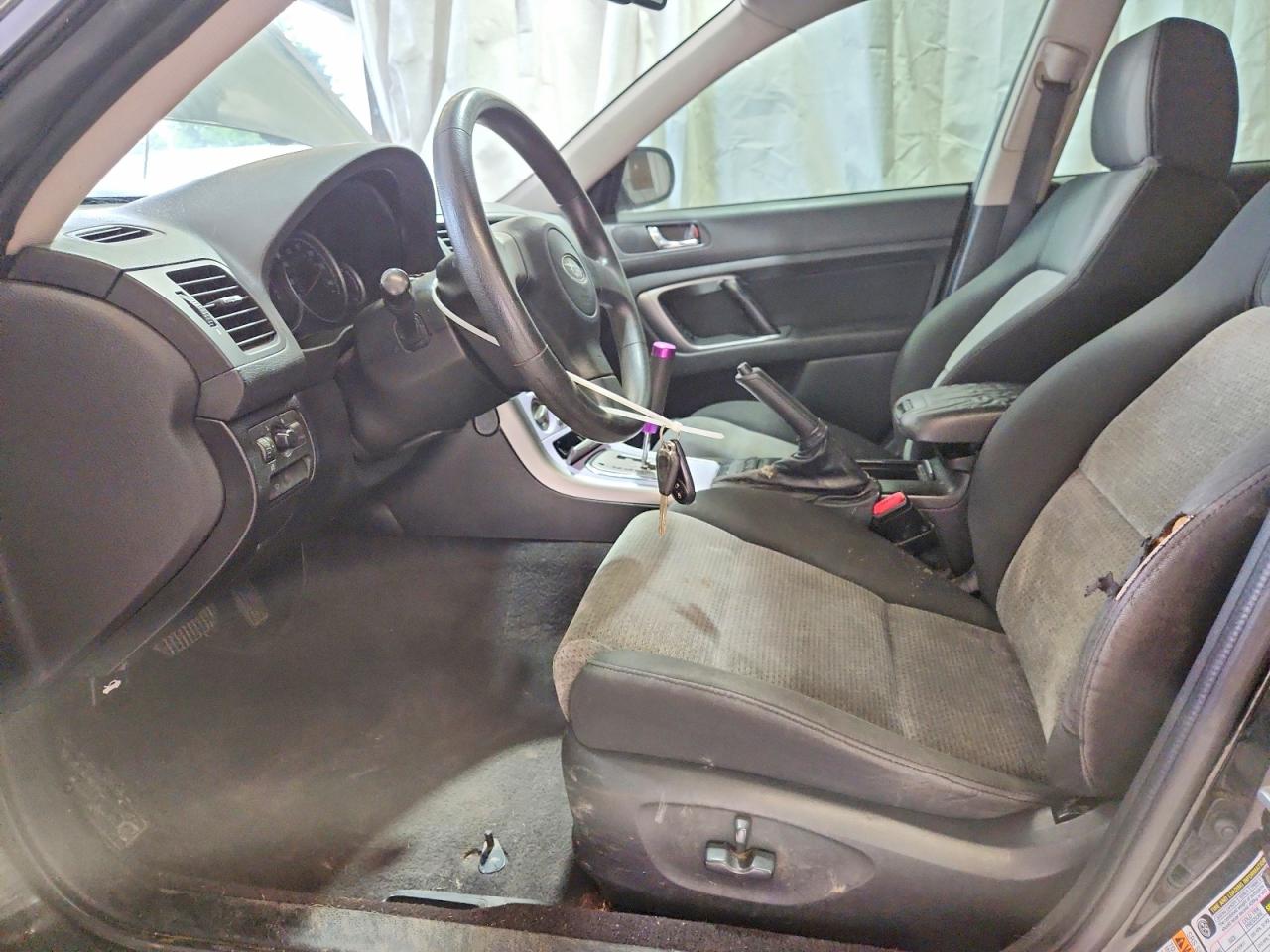 2006 Subaru Legacy Outback 2.5i Black vin: 4S4BP61C967360556