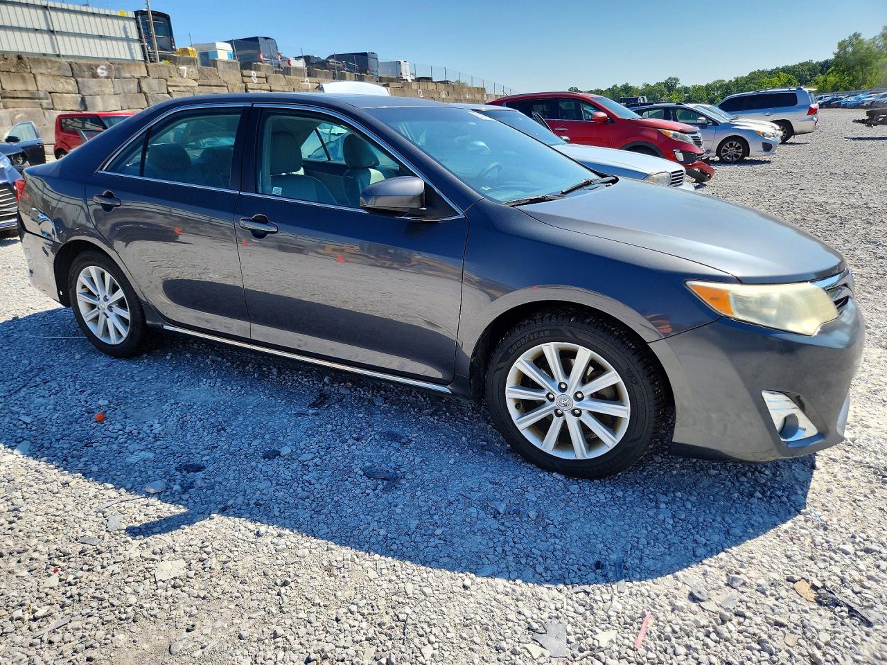 2012 Toyota Camry Xle Угольный vin: 4T1BF1FK0CU600905