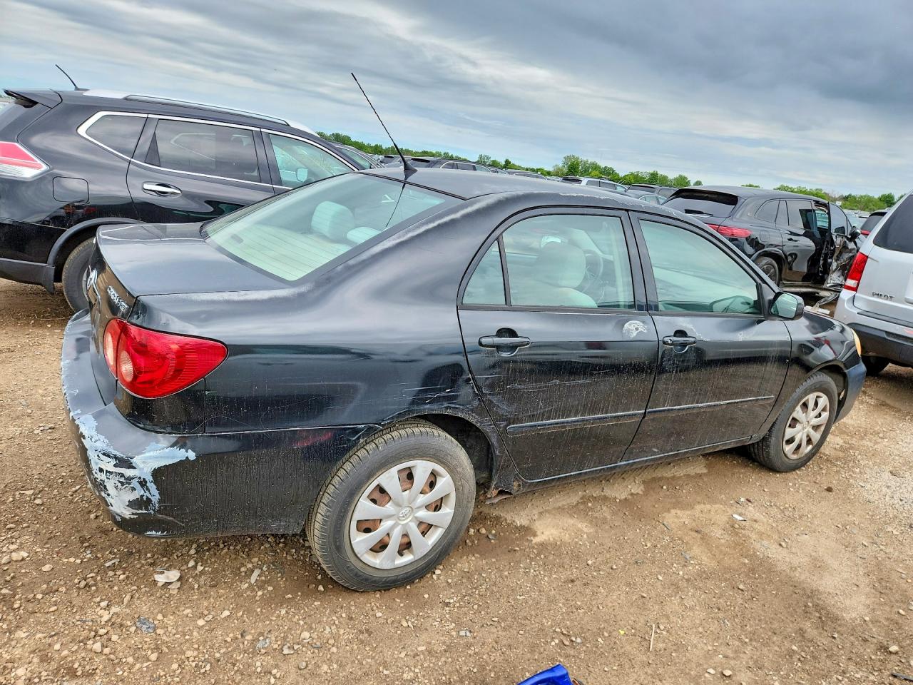 2007 Toyota Corolla Le Черный vin: 1NXBR32E57Z807881