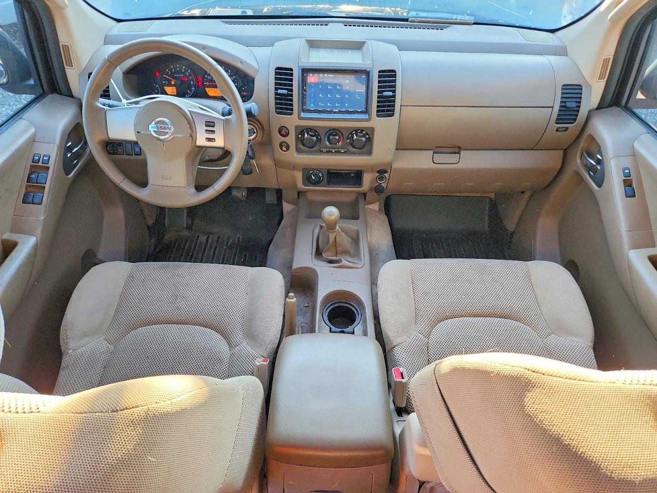 2005 Nissan Frontier Se Green vin: 1N6AD07W35C411592