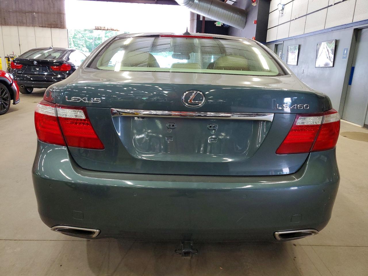 2007 Lexus Ls 460 Зеленый vin: JTHBL46F375047649