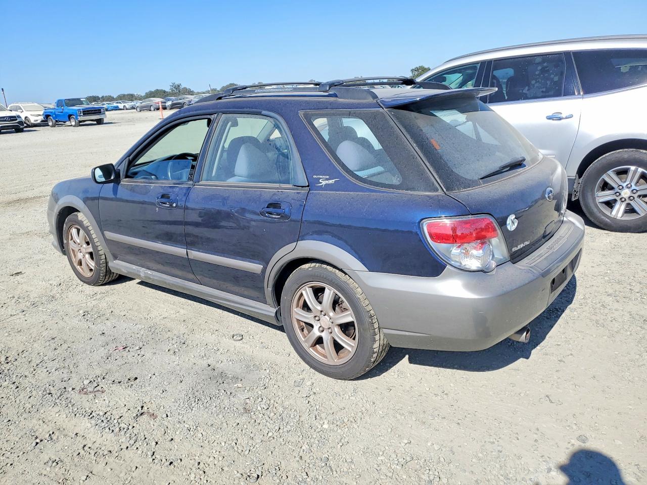 2006 Subaru Impreza Outback Sport Blue vin: JF1GG68636H818456