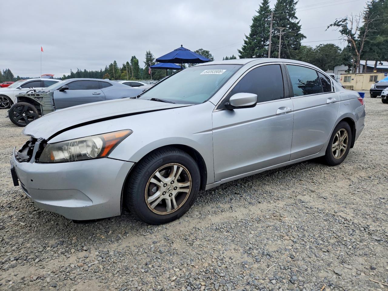 2008 Honda Accord Ex Silver vin: 1HGCP26738A002325