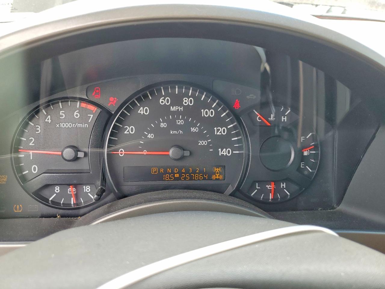 2005 Nissan Titan Xe Black vin: 1N6BA07B65N536892