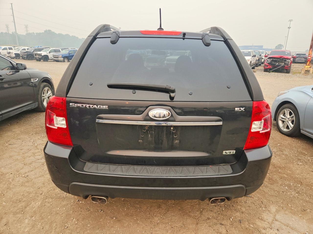 2009 Kia Sportage Lx Black vin: KNDJF723897554359