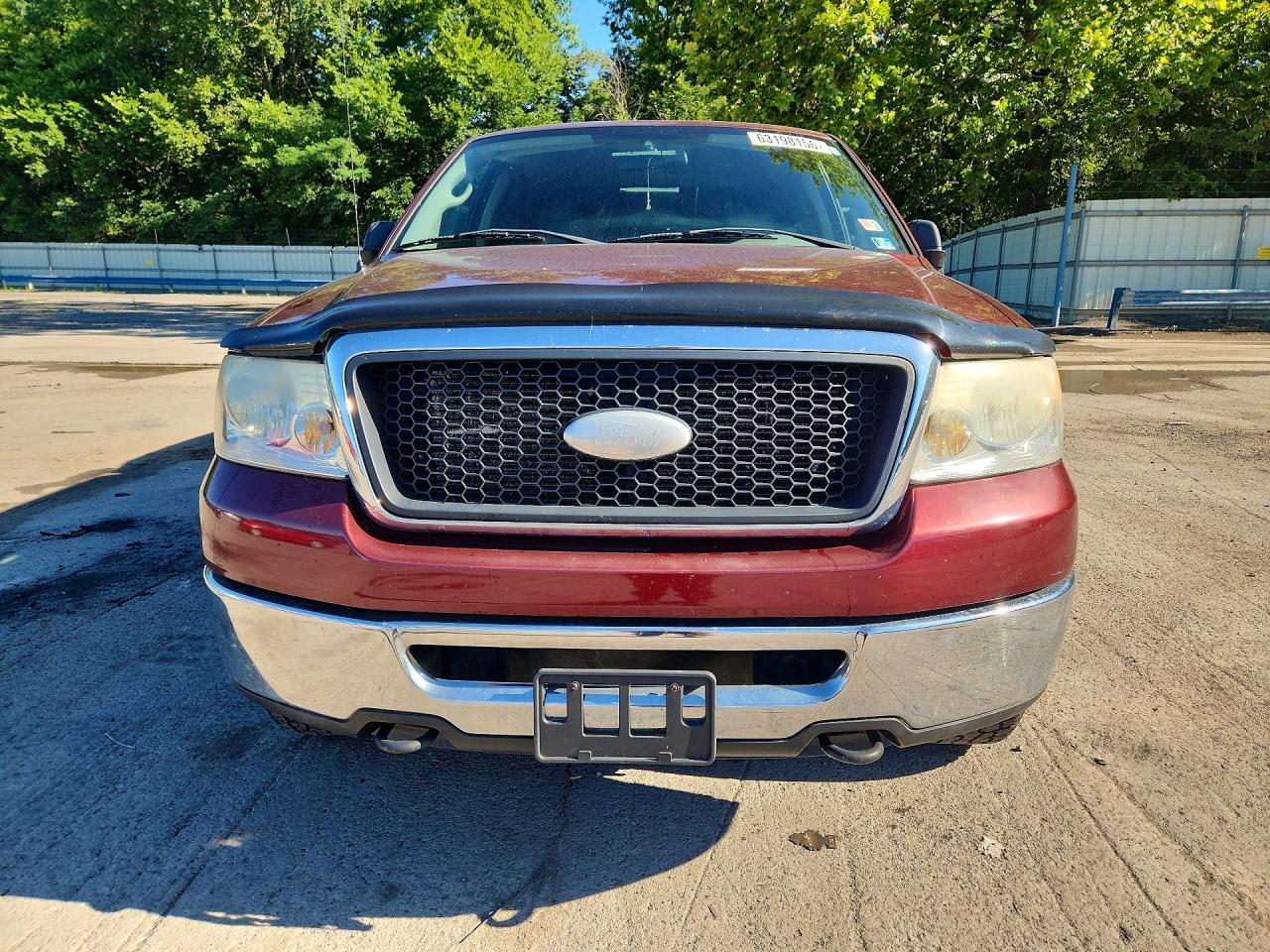 2006 Ford F150 Burgundy vin: 1FTPX14506FA84509