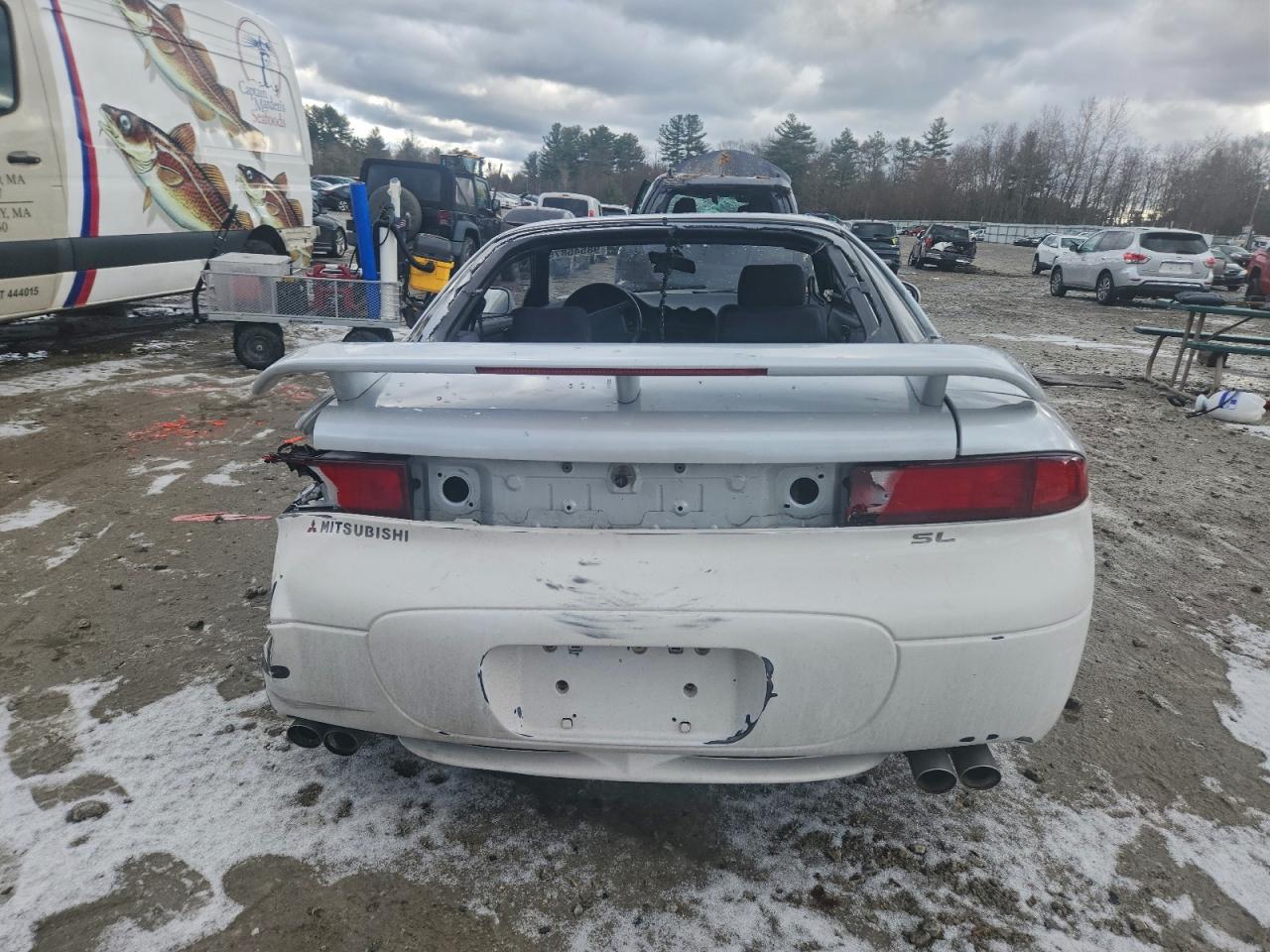 1993 Mitsubishi 3000 Gt Белый vin: JA3BM54J0PY011331