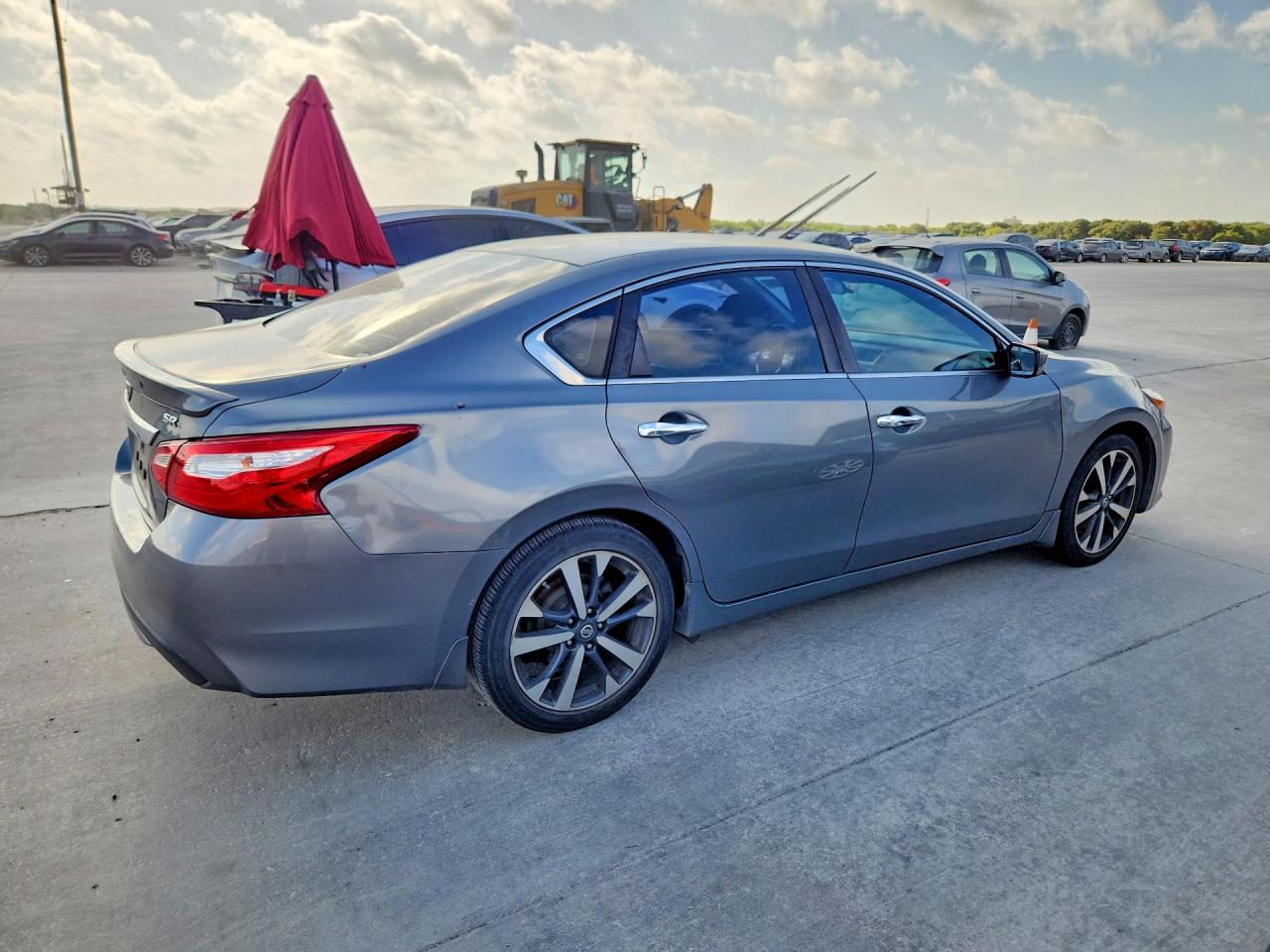 2016 Nissan Altima 2.5 Sr Gray vin: 1N4AL3APXGC116409