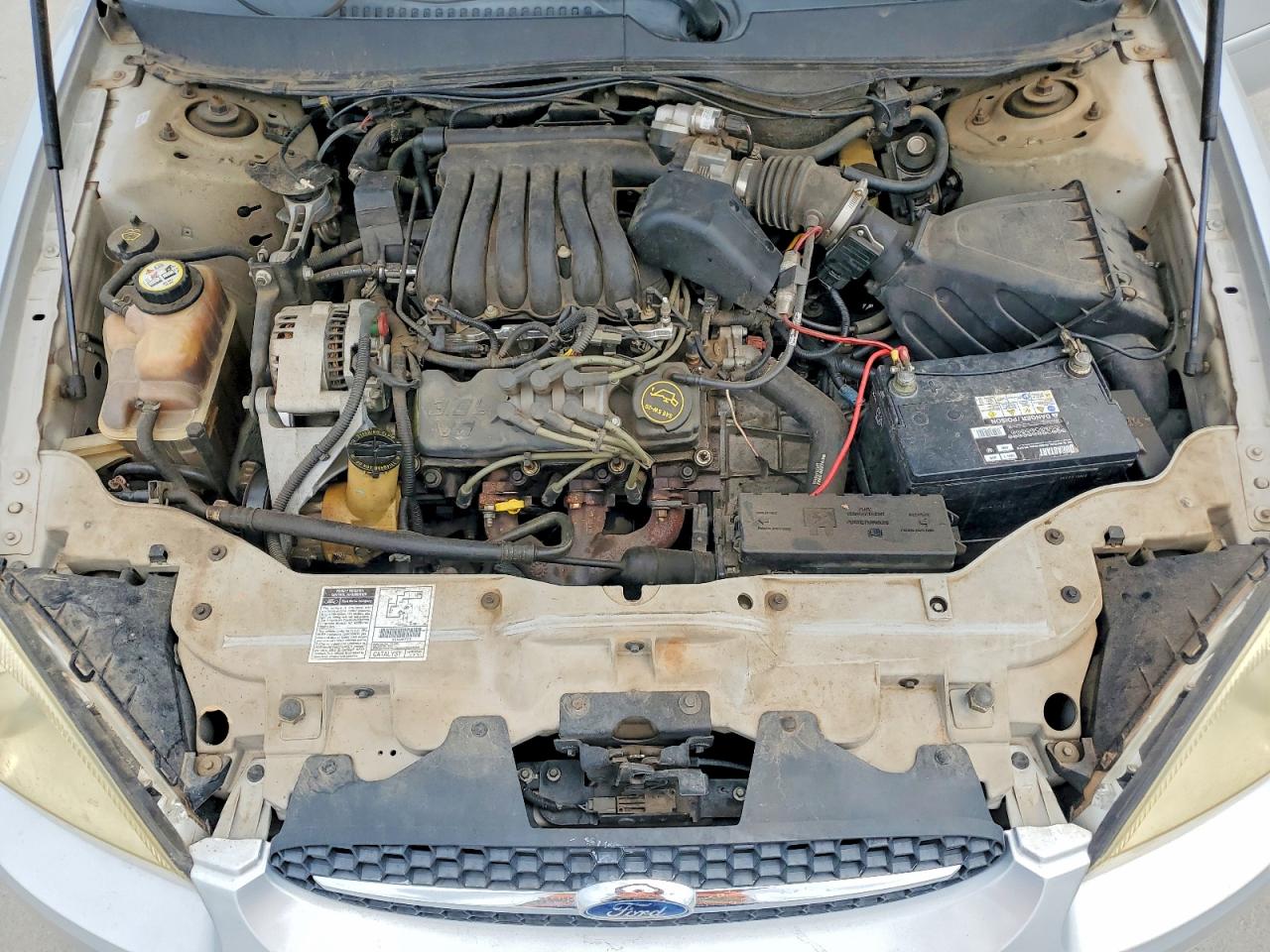 2002 Ford Taurus Ses Silver vin: 1FAFP55252G248483