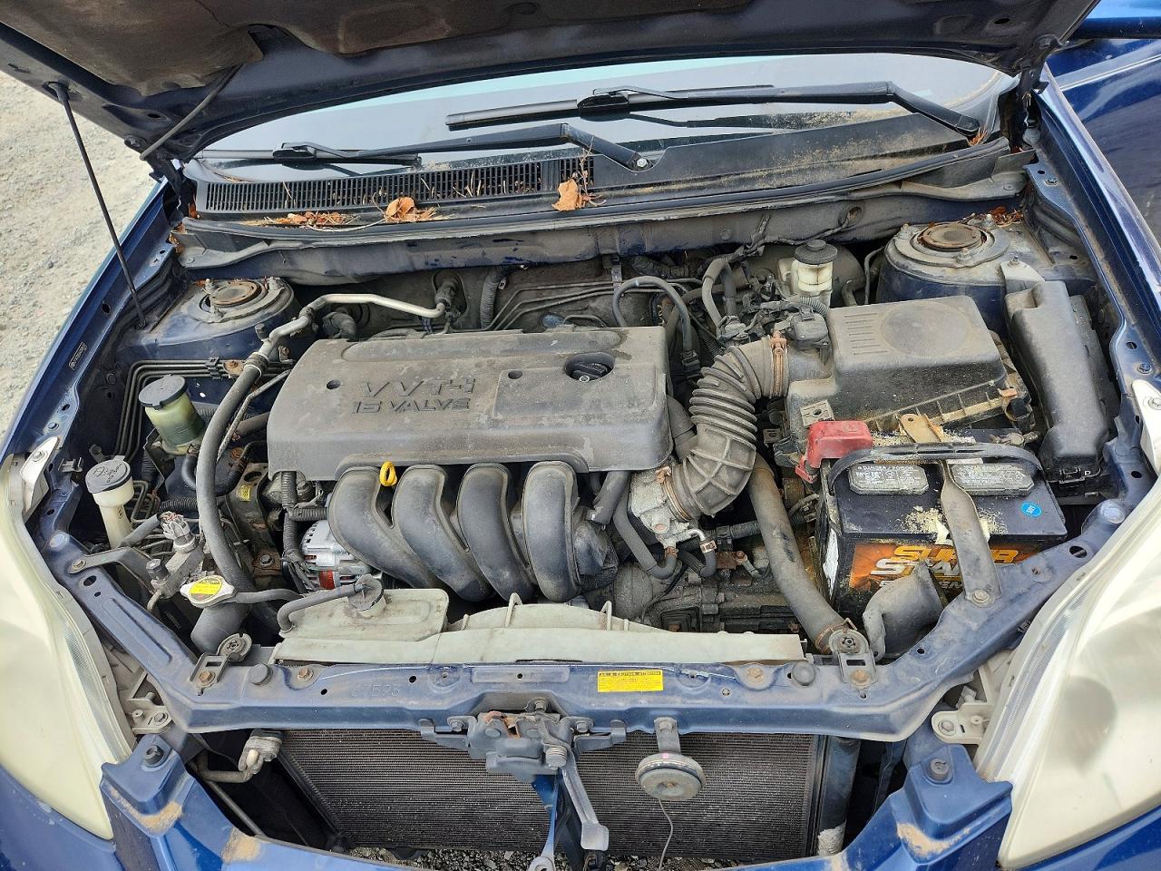 2006 Toyota Corolla Matrix Xr Blue vin: 2T1KR32E66C588610