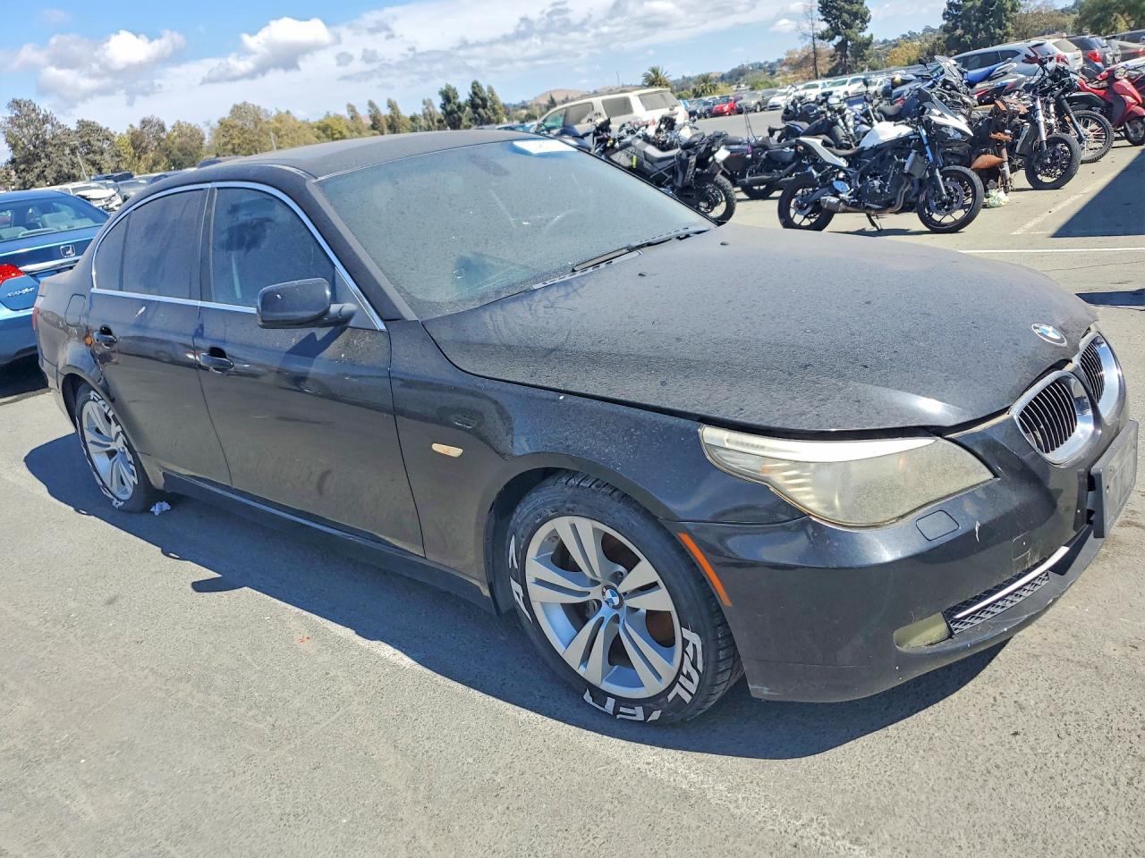 2009 Bmw 528 I Black vin: WBANU53559C121145